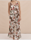 SOLEIA CREAM WOMENS CAMI & WIDE LEG SET M