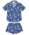 CHANGO BLUE/PINK WOMENS SHORT SET M