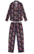 TIGER NAVY/PINK WOMENS LONG SET M