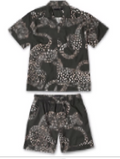 JAG GREEN MENS CUBAN SHORT SET L