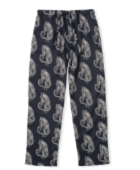 TIGER BLACK/WHITE MENS TROUSERS XL