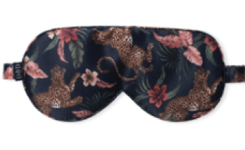 SOLEIA SILK NAVY SILK EYEMASK ONE