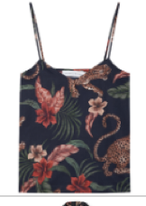 SOLEIA NAVY CAMI  XS