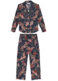 SOLEIA NAVY WOMENS LONG SET M