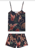 SOLEIA NAVY CAMI & SHORTS SET M